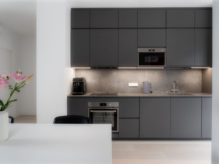 3 istabu dzīvoklis Klusajā centrā pie parka